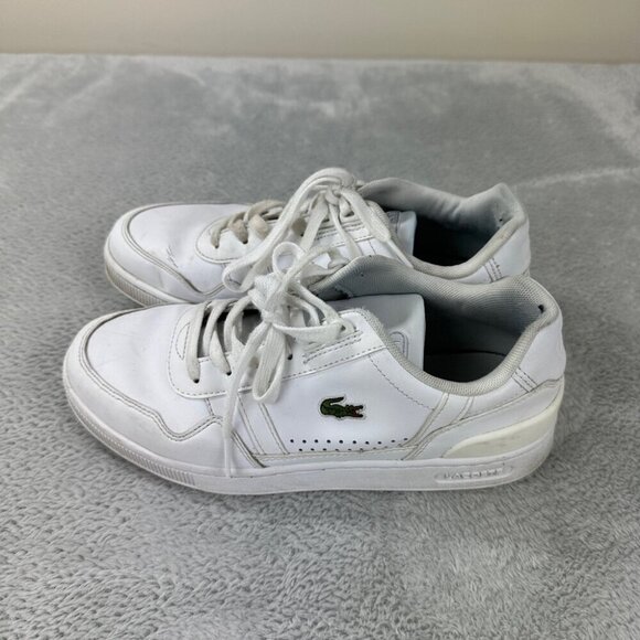 Lacoste White Leather Sneakers women’s Size 8 US/6 UK/39.5 EU - Picture 12 of 12